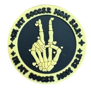 In My Soccer Mom Era Croc Charm